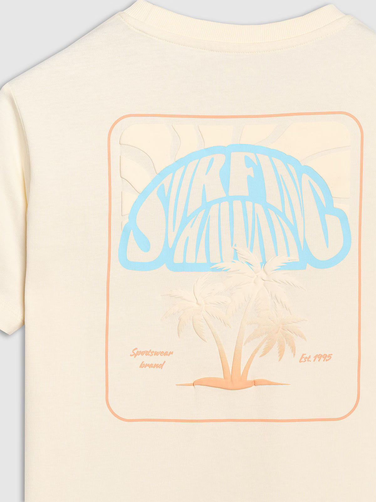 T-shirt oversize z nadrukiem damski