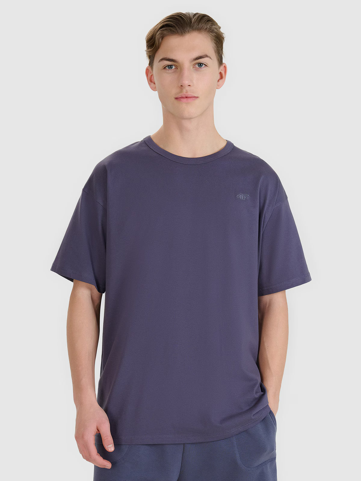 T-shirt oversize gładki uniseks