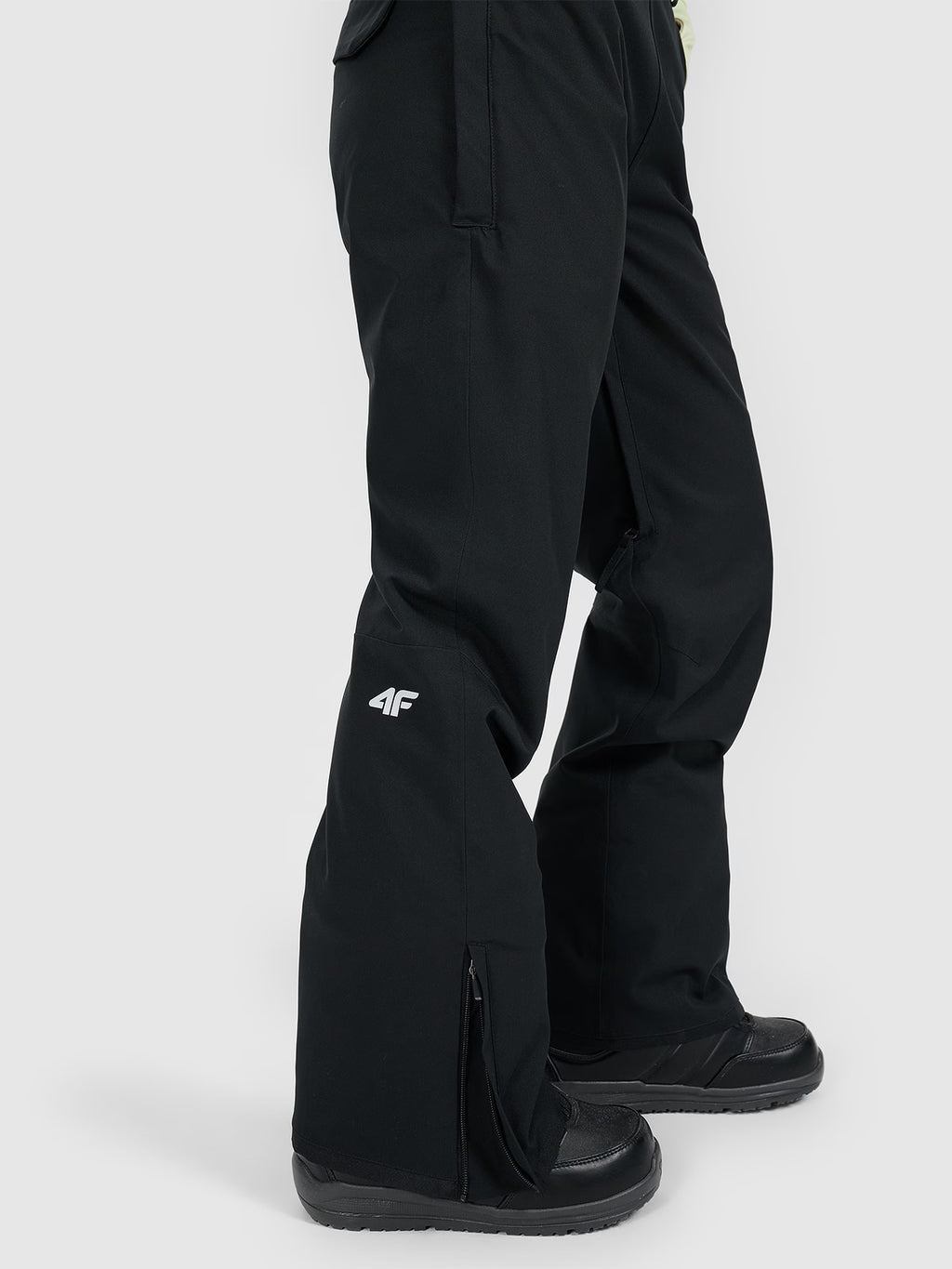 Spodnie snowboardowe z szelkami membrana 15000 damskie