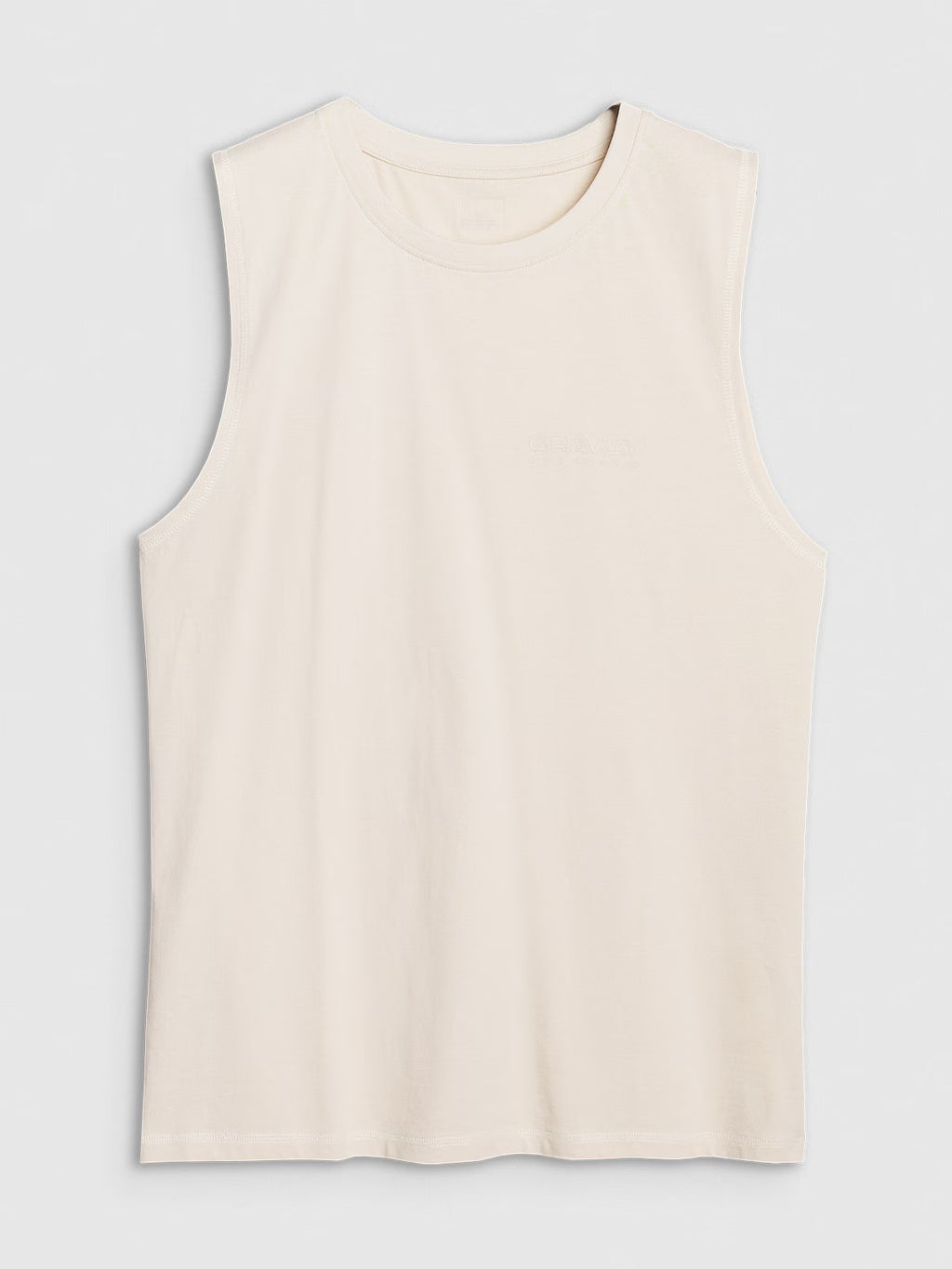 Tank top oversize męski