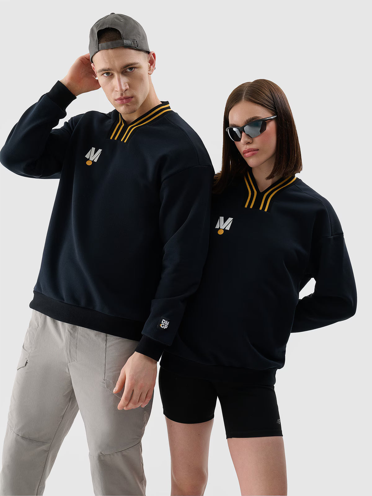 Bluza dresowa nierozpinana bez kaptura uniseks 4F x Drift Masters