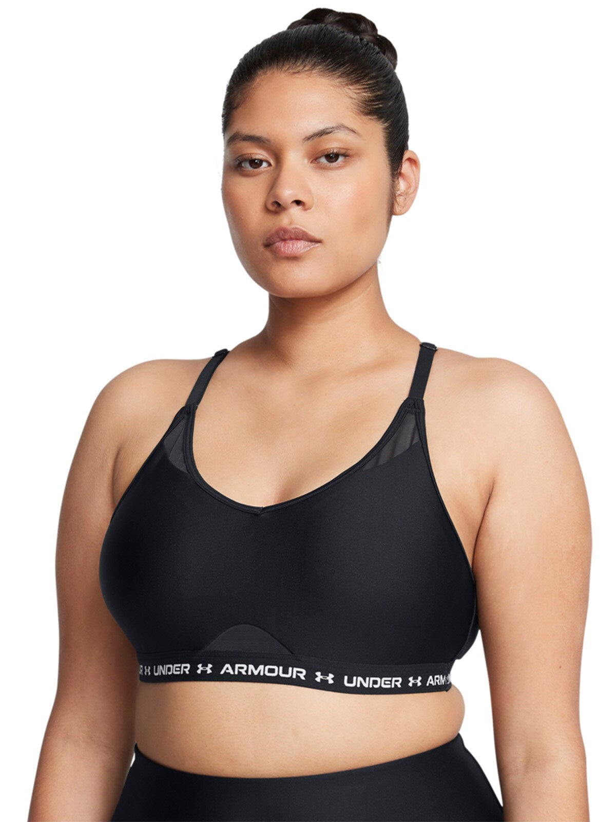 Biustonosz treningowy damski Under Armour UA Crossback Low Bra