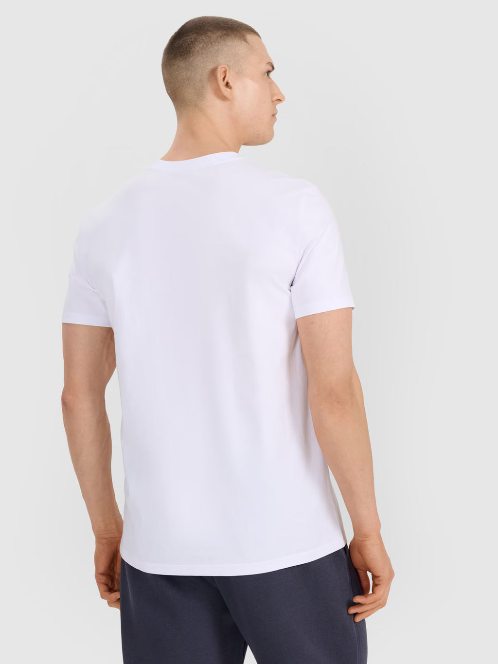 T-shirt regular z nadrukiem męski