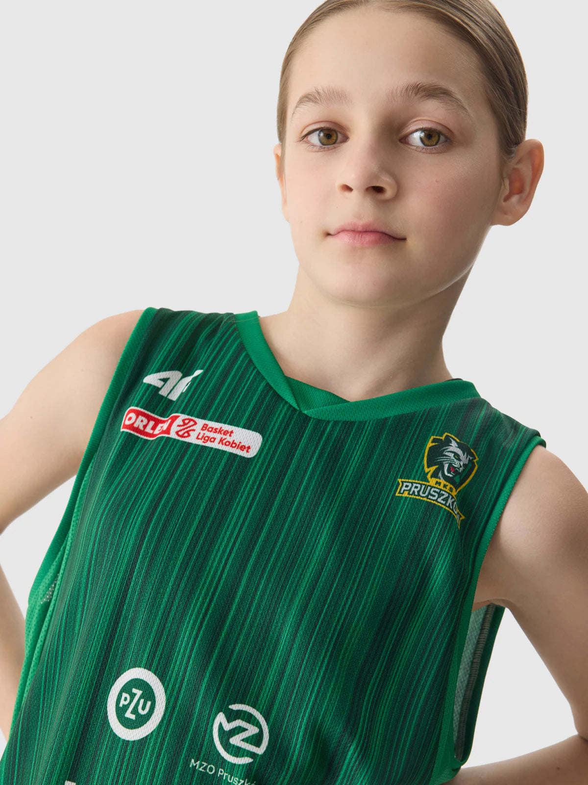 Koszulka replika wyjazdowa z sezonu 2023/24 dziecięca 4F x MKS Pruszków