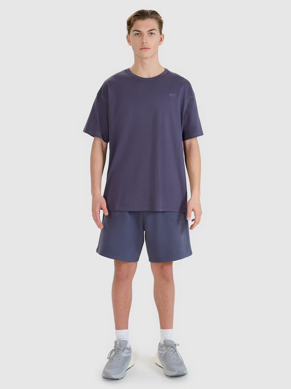 T-shirt oversize gładki uniseks