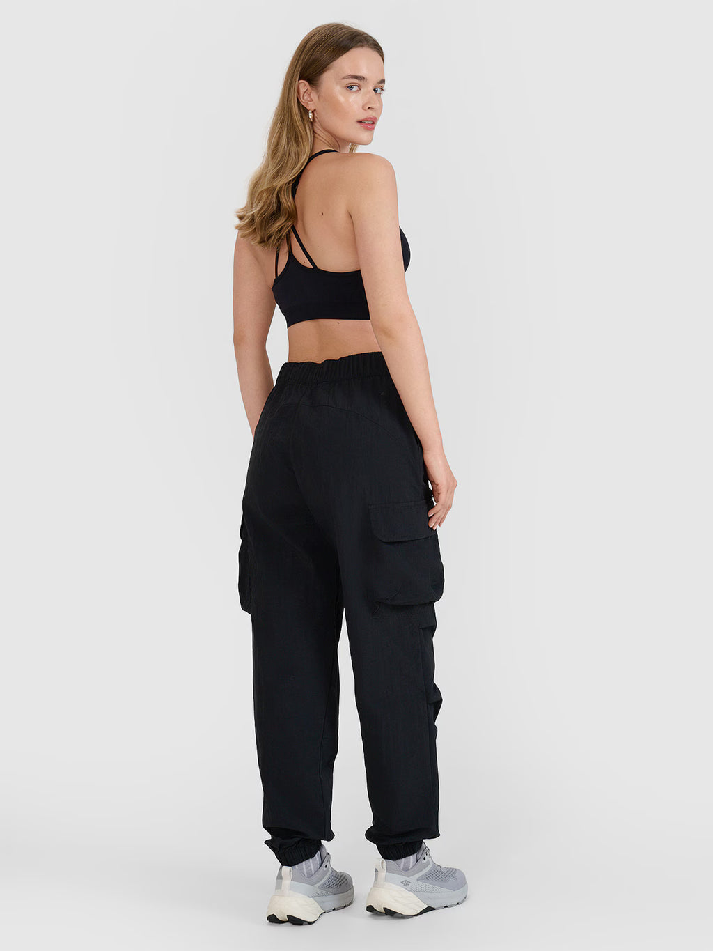Spodnie casual cargo damskie