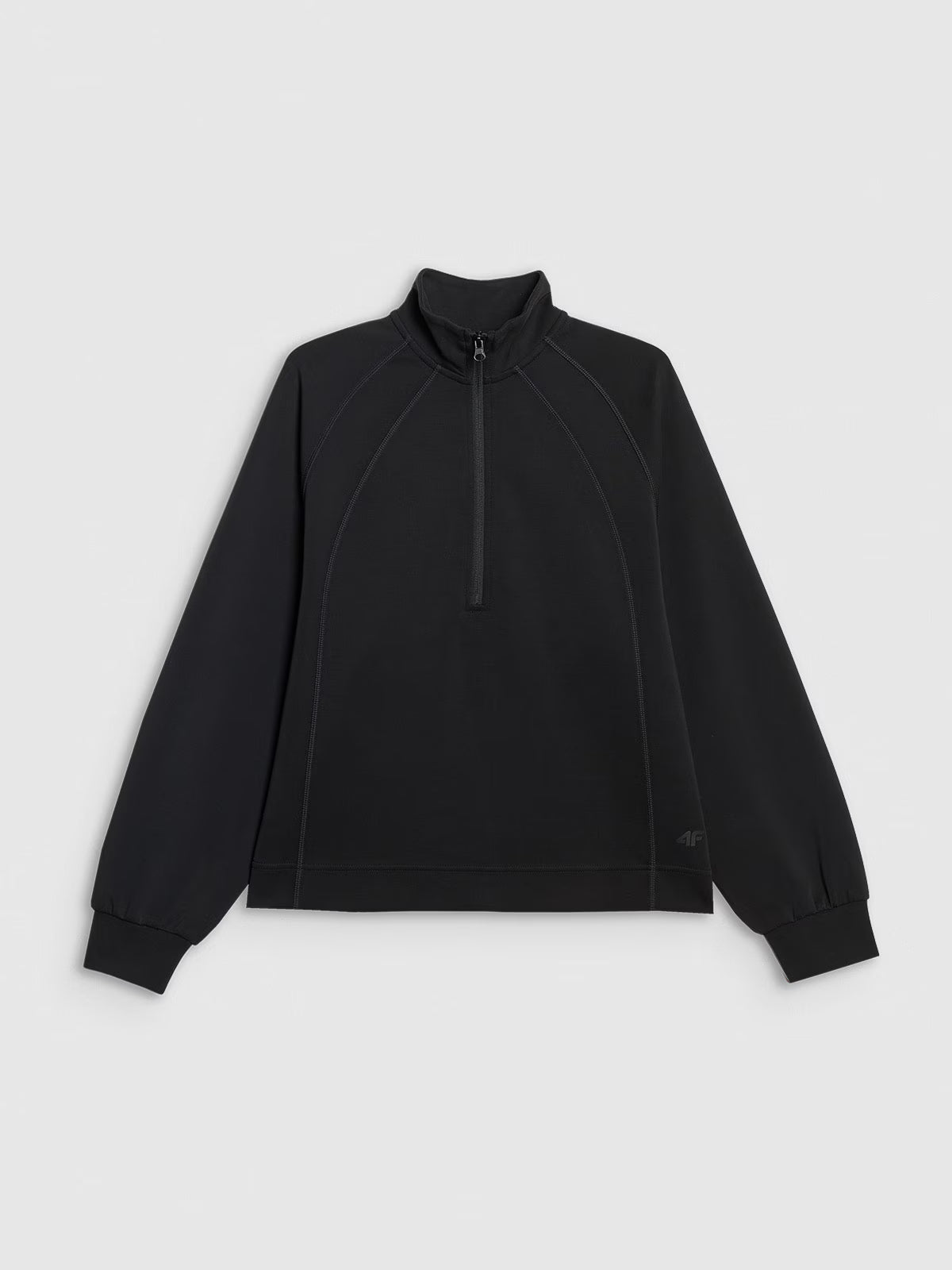 Bluza dresowa nierozpinana z modalem damska