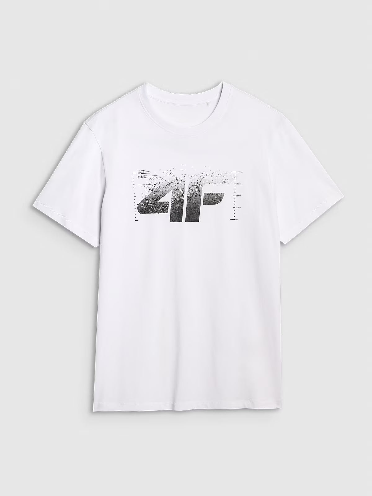 T-shirt regular z nadrukiem męski