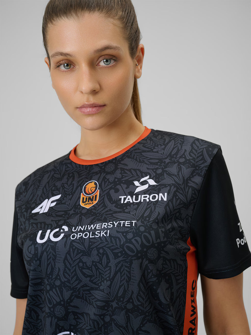 Koszulka meczowa replika wyjazdowa z sezonu 2025/26 uniseks 4F x Uni Opole