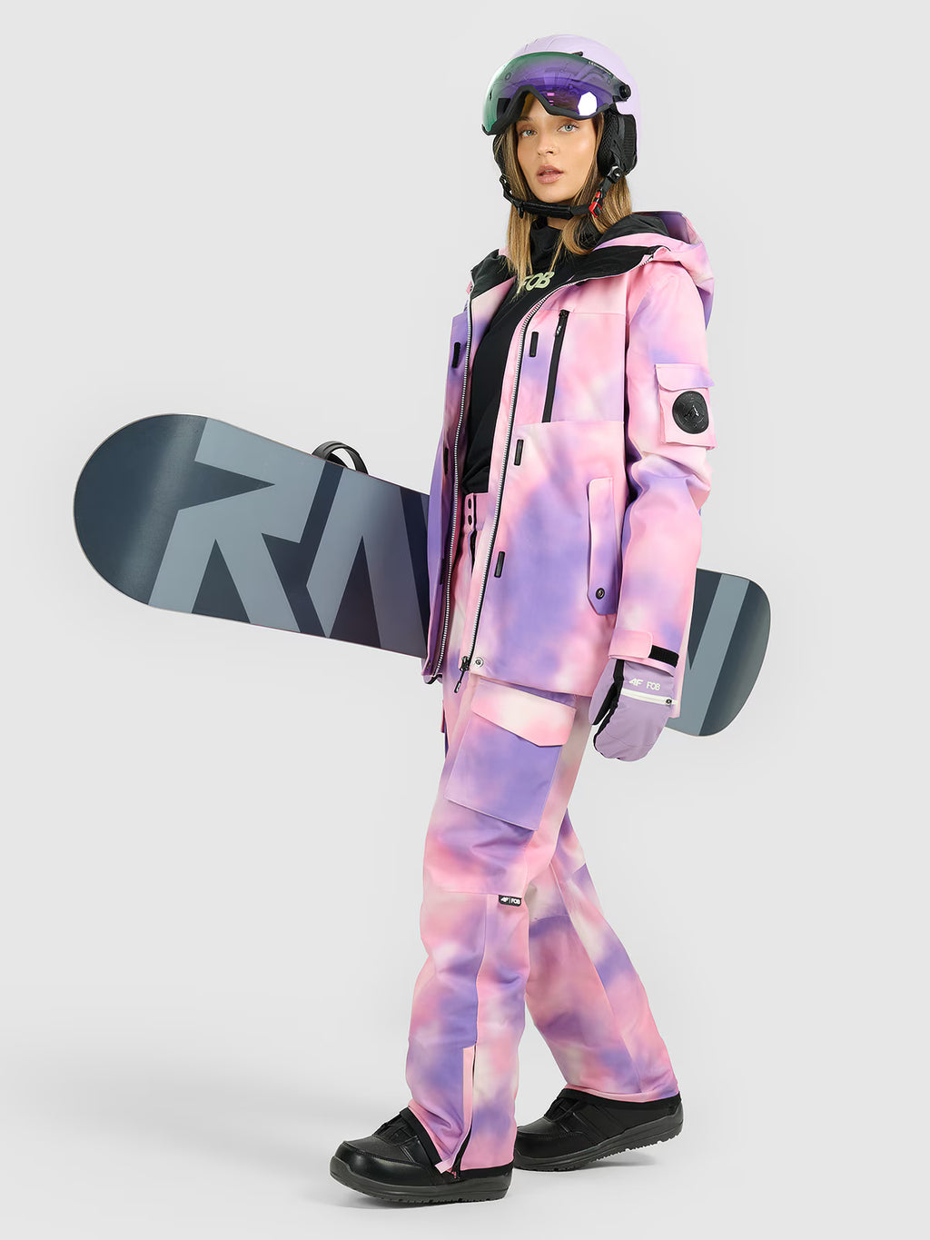 Spodnie snowboardowe membrana 15000 damskie