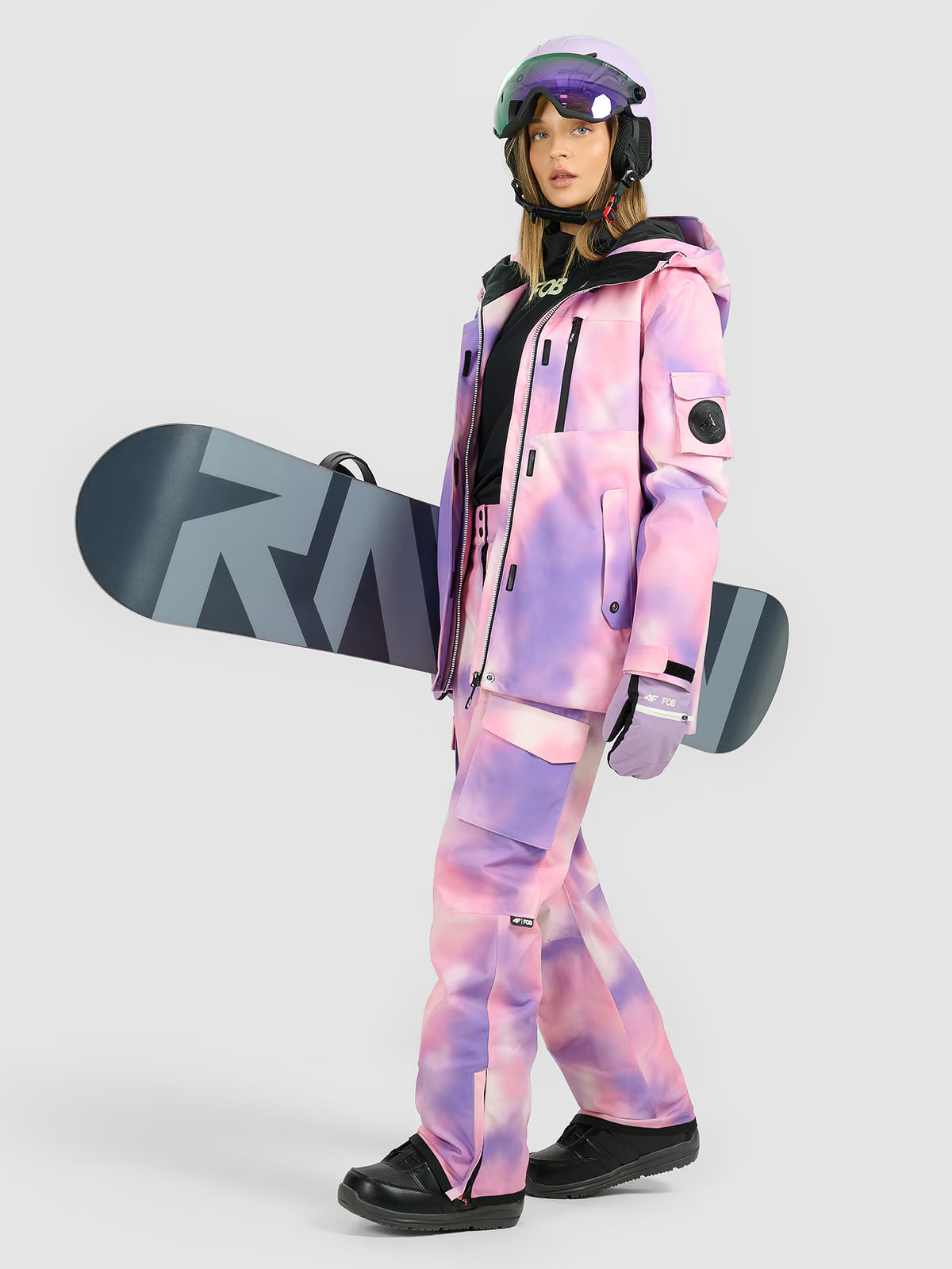 Spodnie snowboardowe membrana 15000 damskie
