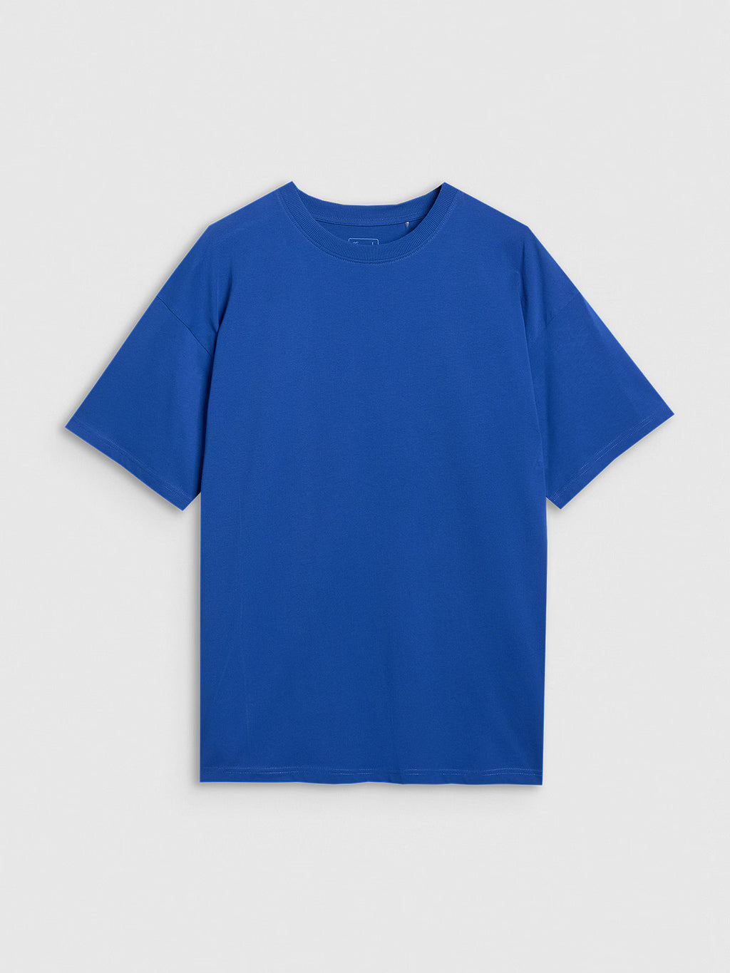 T-shirt oversize z nadrukiem męski