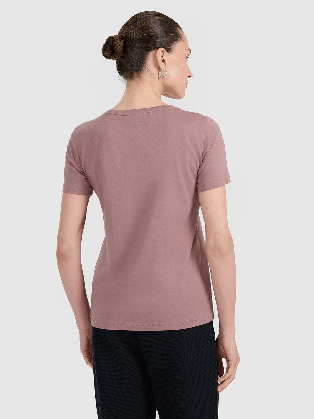 T-shirt regular z nadrukiem damski