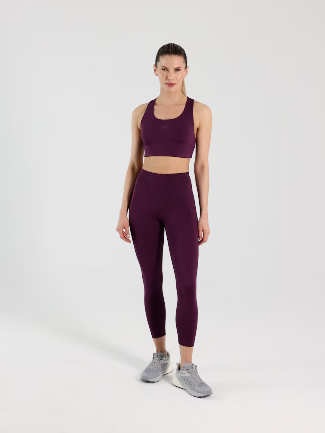 Legginsy treningowe 7/8 z wysokim stanem damskie