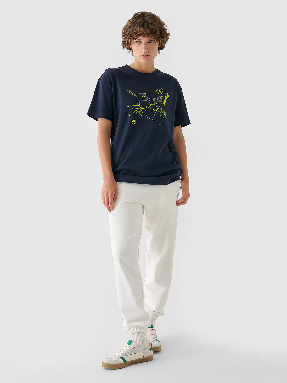 Koszulka oversize uniseks 4F Pomaga