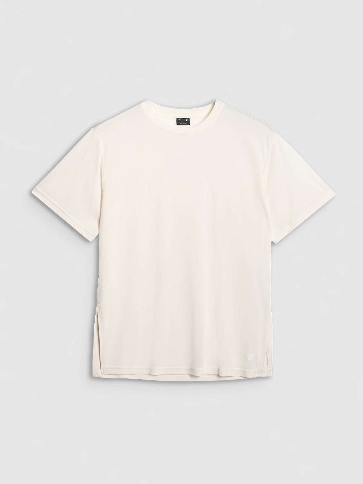 T-shirt oversize z modalem damski