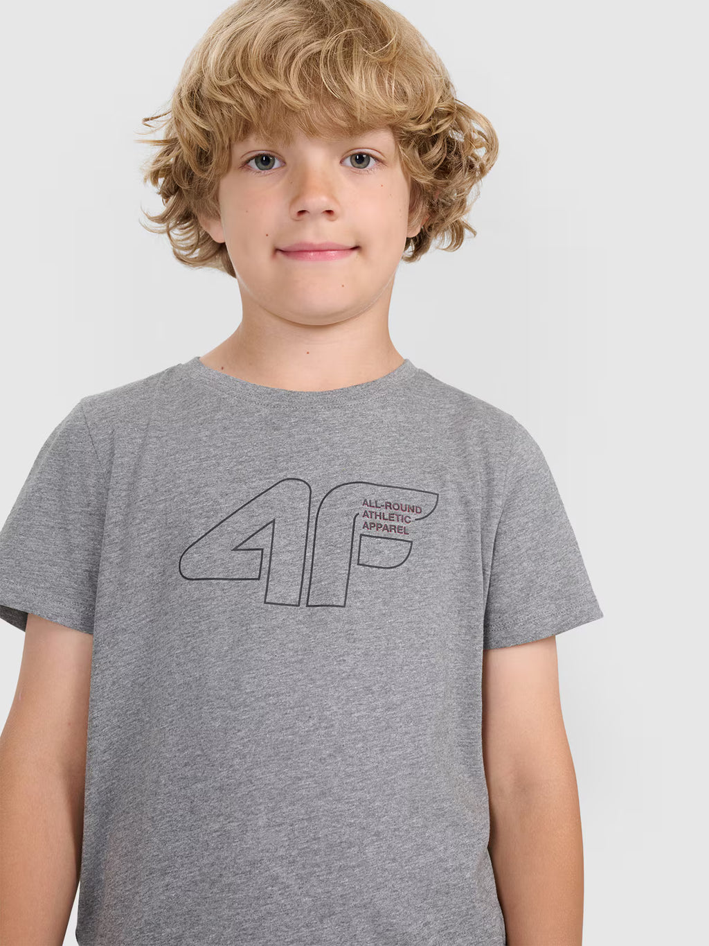 T-shirt regular z nadrukiem chłopięcy
