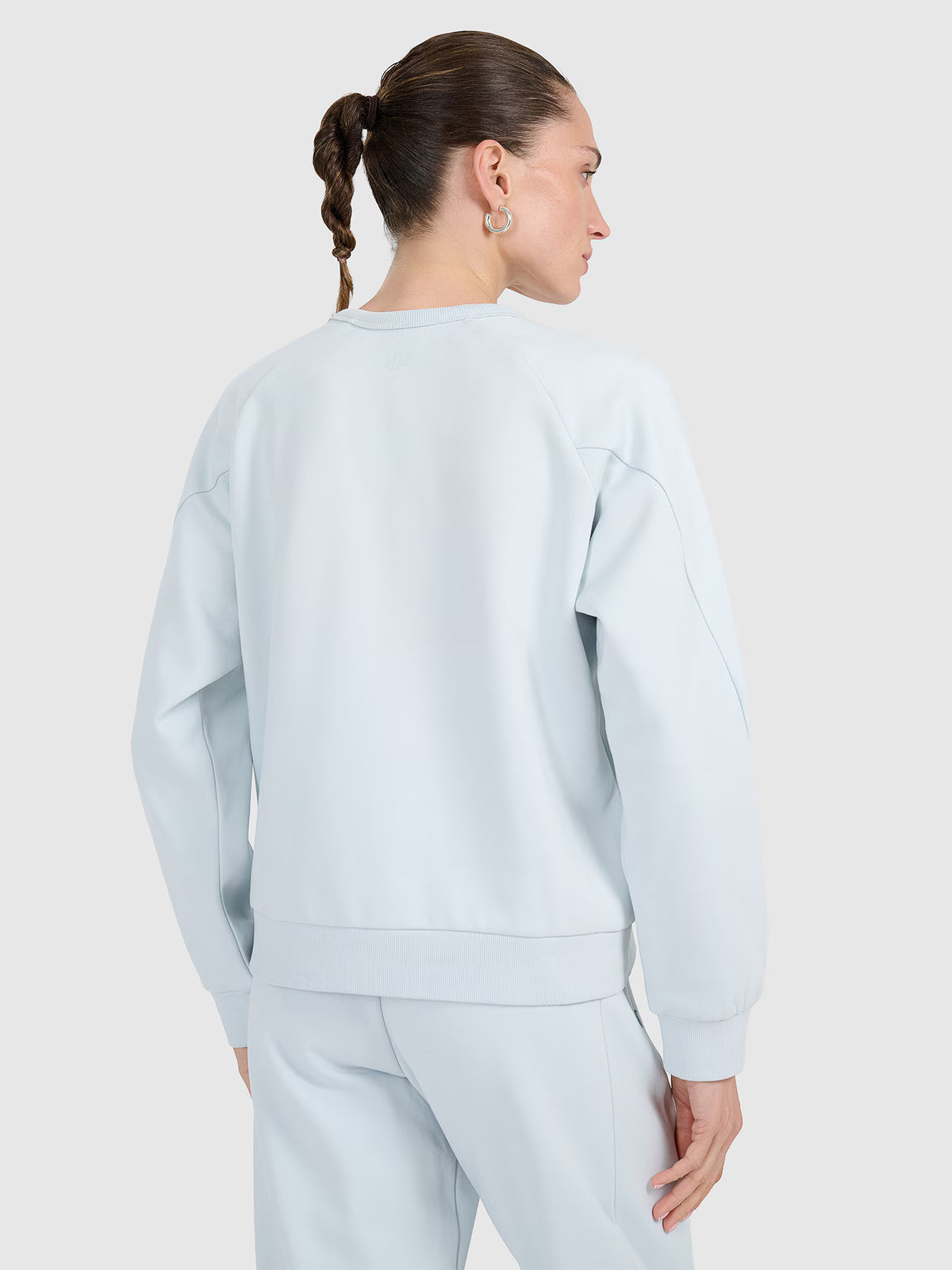 Bluza dresowa nierozpinana bez kaptura damska
