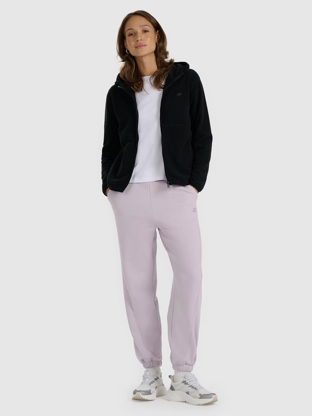 Polar regular z kapturem damski