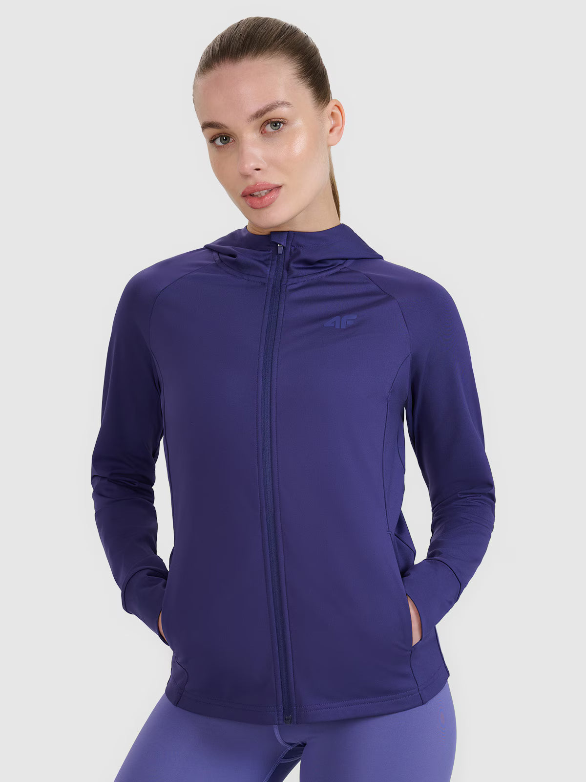 Bluza treningowa regular szybkoschnąca damska