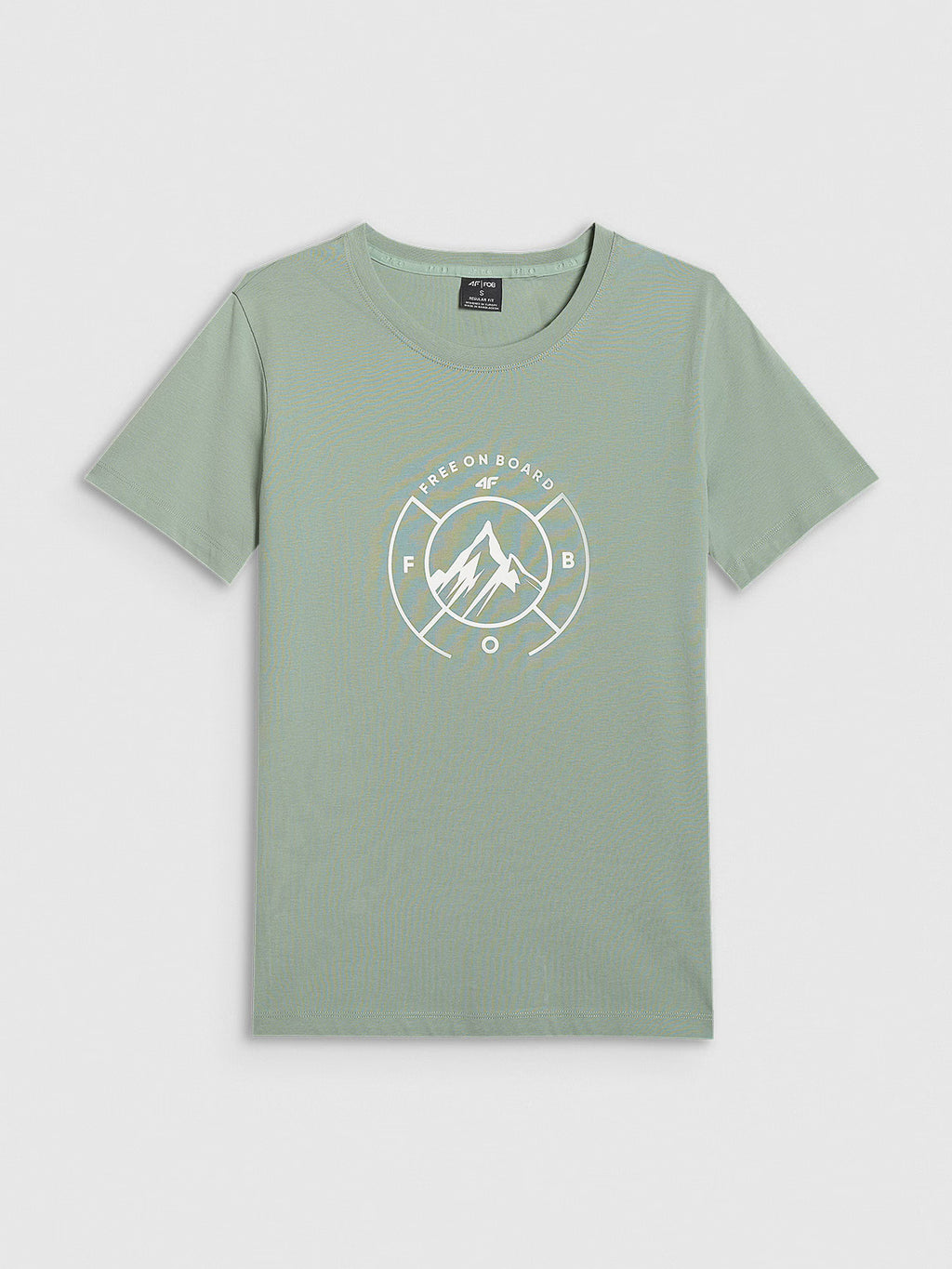 T-shirt regular z nadrukiem damski