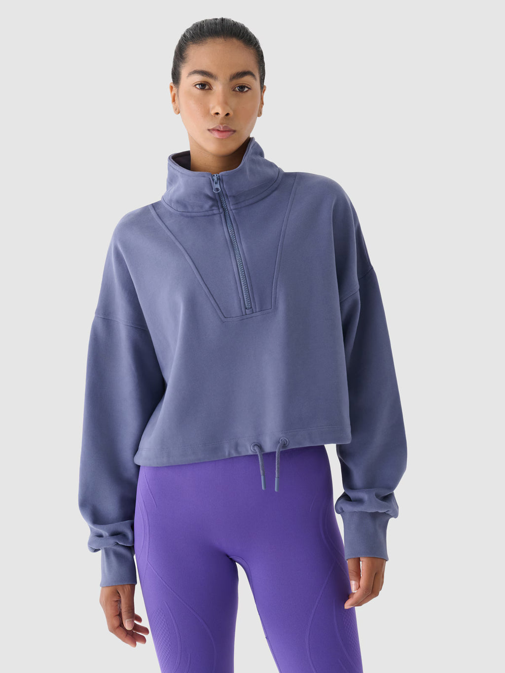 Bluza dresowa bez kaptura damska 4F x Anna Lewandowska