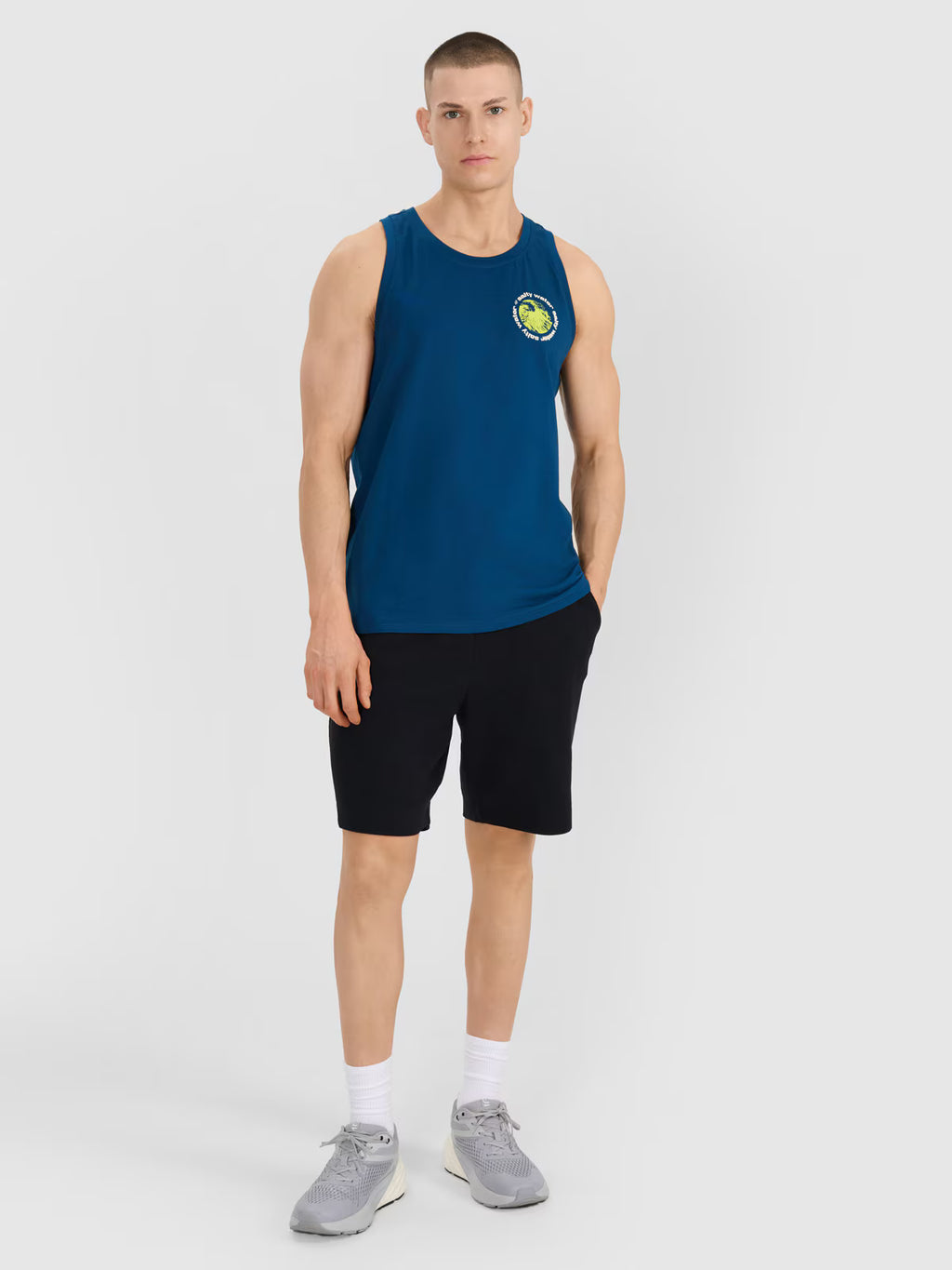 Tank top regular męski