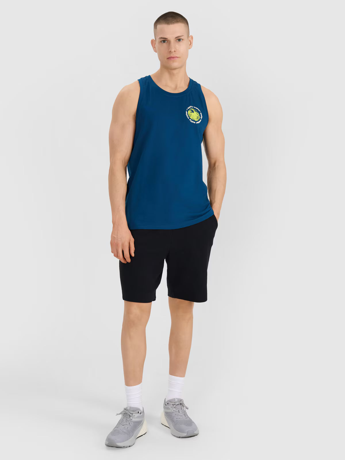 Tank top regular męski