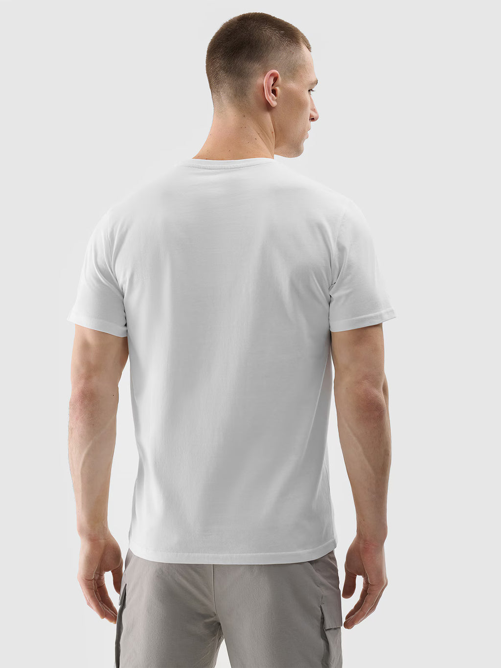 T-shirt regular z nadrukiem uniseks 4F x Drift Masters