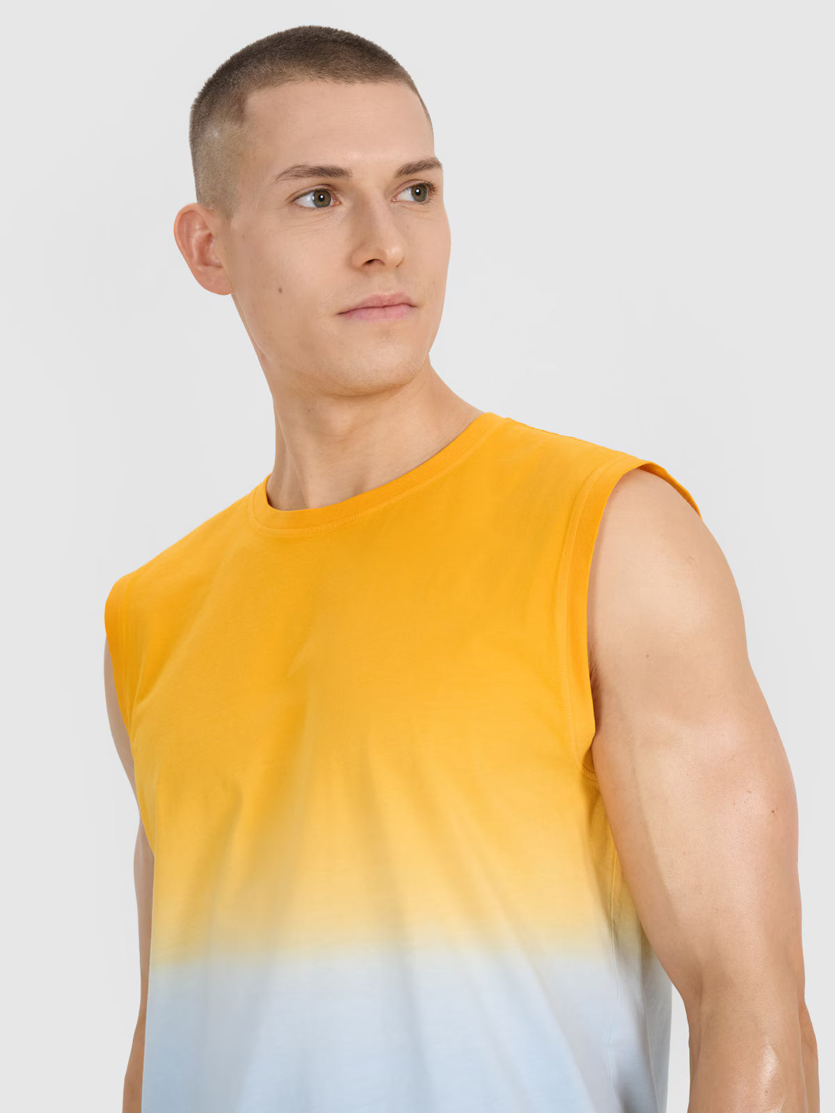 Tank top regular męski