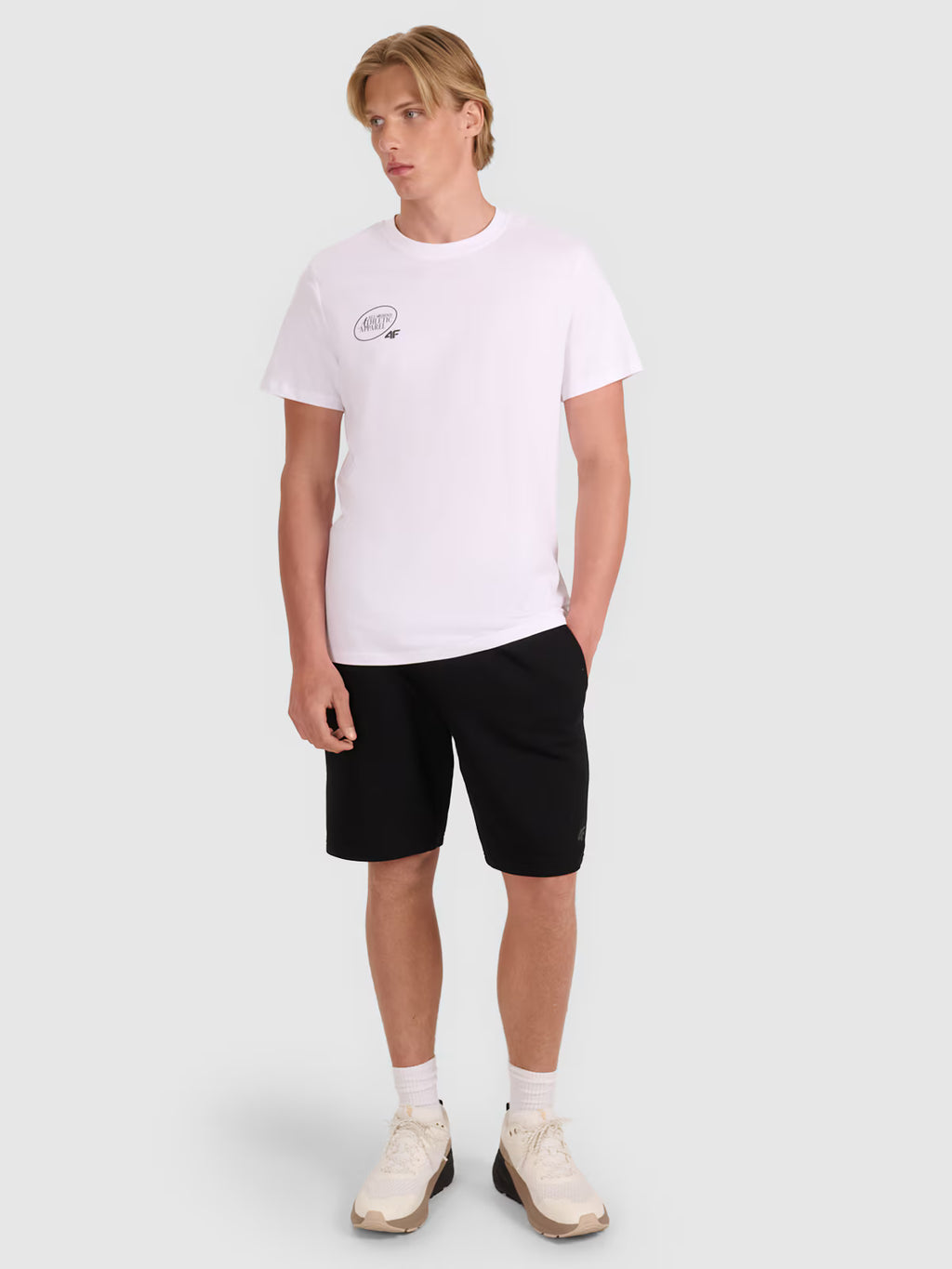 T-shirt regular z nadrukiem męski