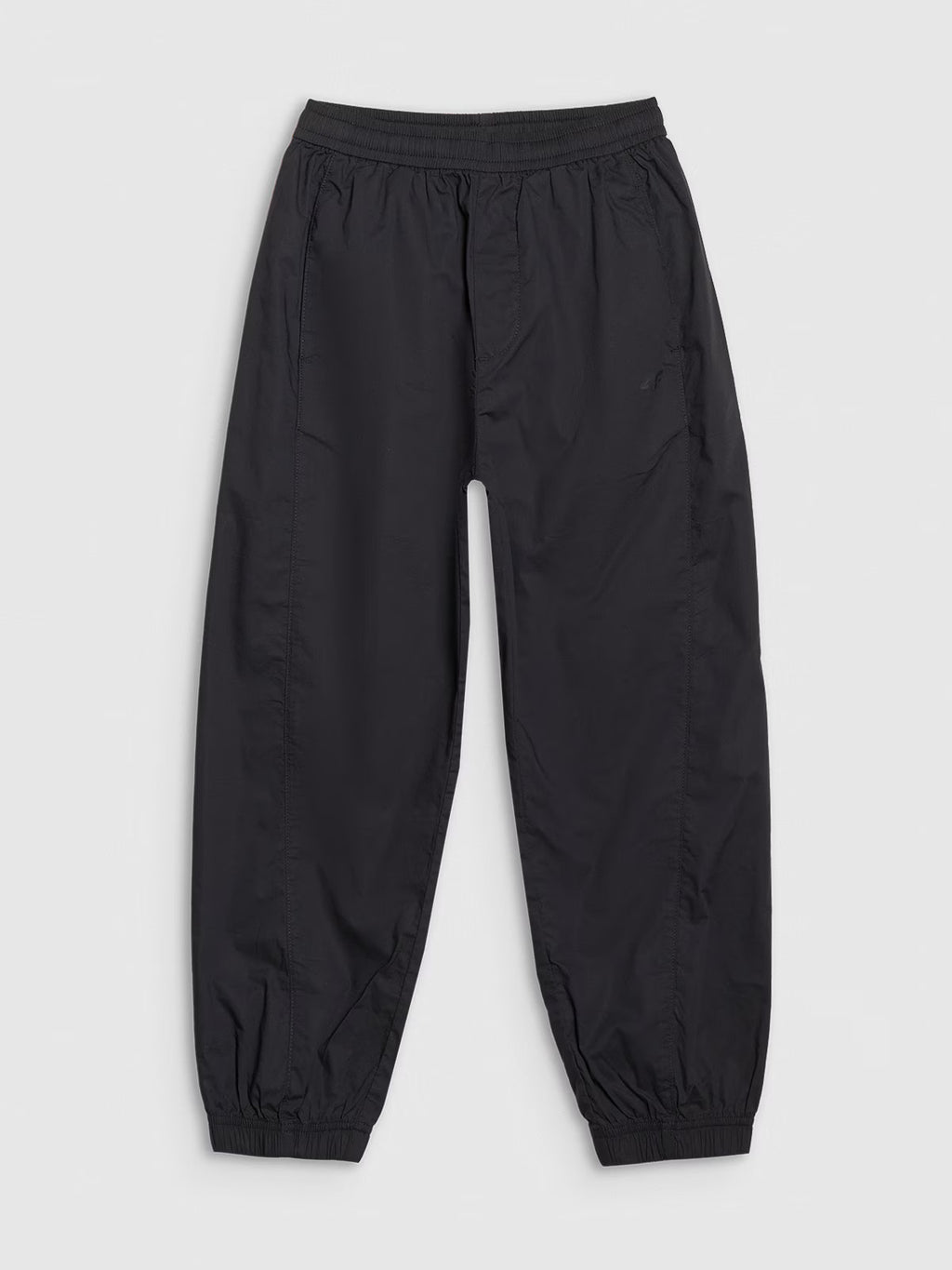 Spodnie casual joggery z szerokimi nogawkami dziewczęce