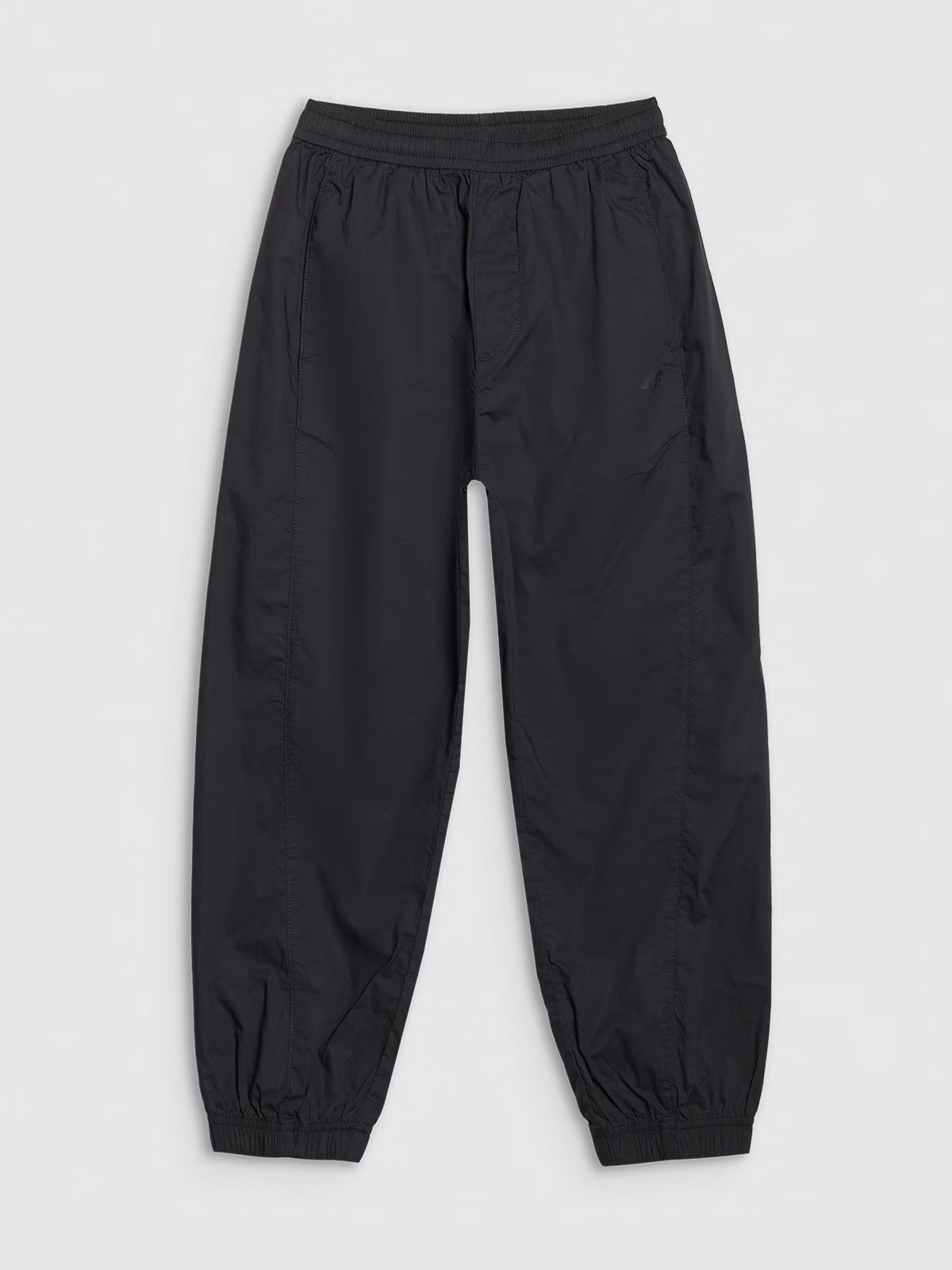 Spodnie casual joggery z szerokimi nogawkami dziewczęce