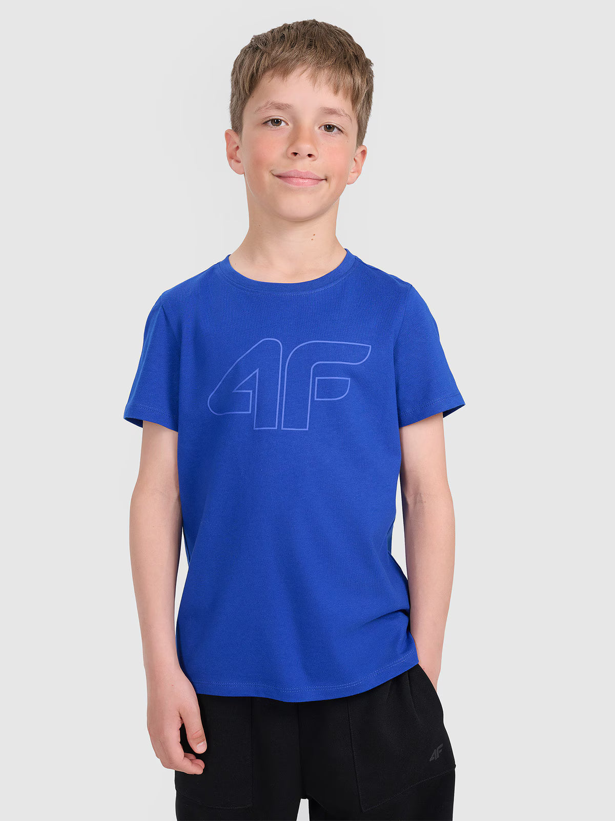 T-shirt regular z nadrukiem chłopięcy