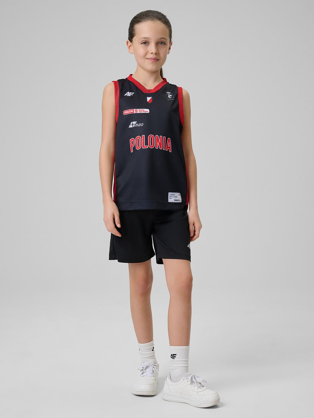 Koszulka meczowa replika domowa z sezonu 2025/26 dziecięca 4F x Polonia Warszawa