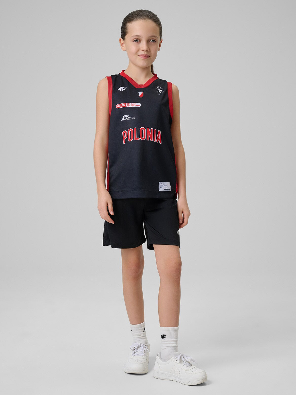 Koszulka meczowa replika domowa z sezonu 2025/26 dziecięca 4F x Polonia Warszawa