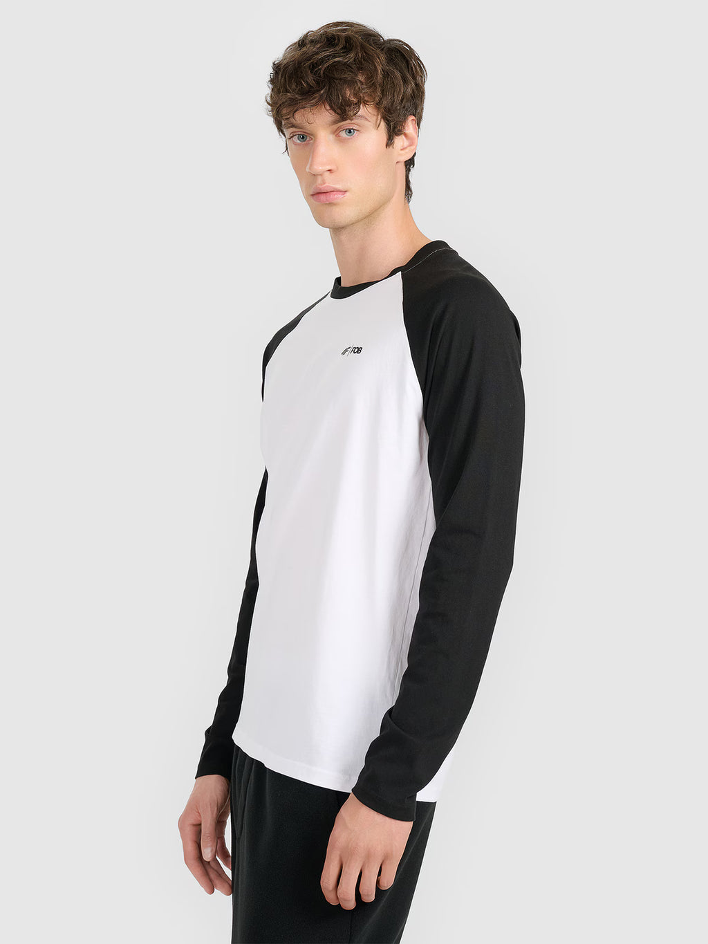 Longsleeve regular z nadrukiem męski