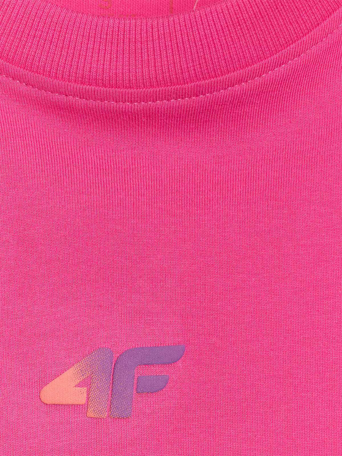 T-shirt oversize z nadrukiem damski