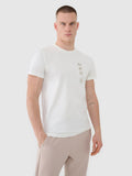 T-shirt regular z nadrukiem męski