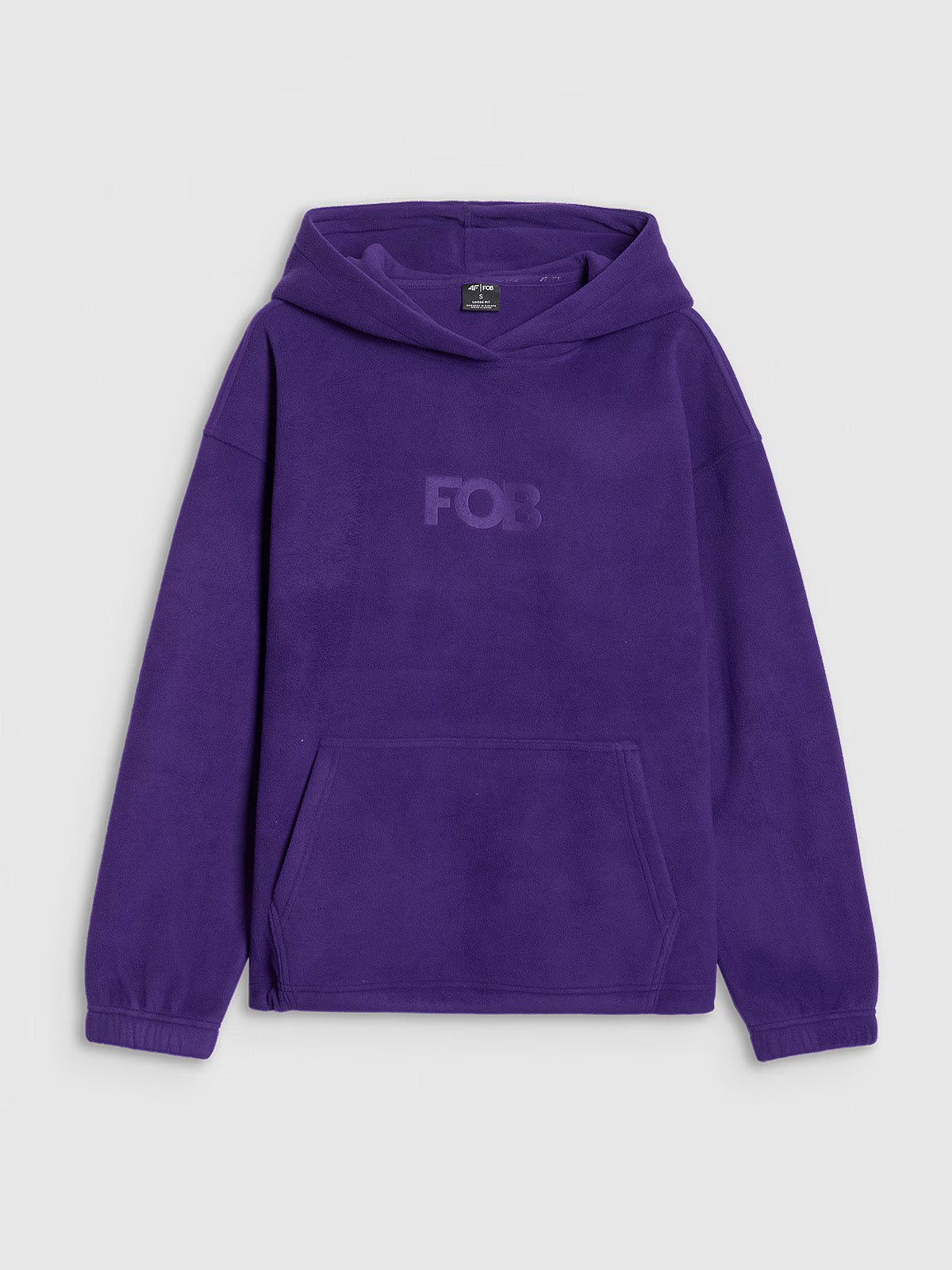 Polar loose z kapturem damski