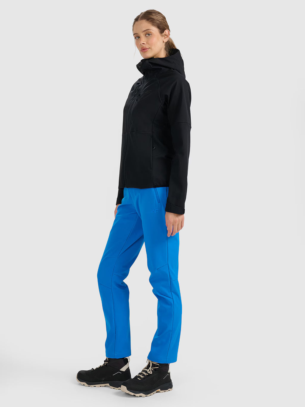 Spodnie trekkingowe softshell membrana 10000 damskie