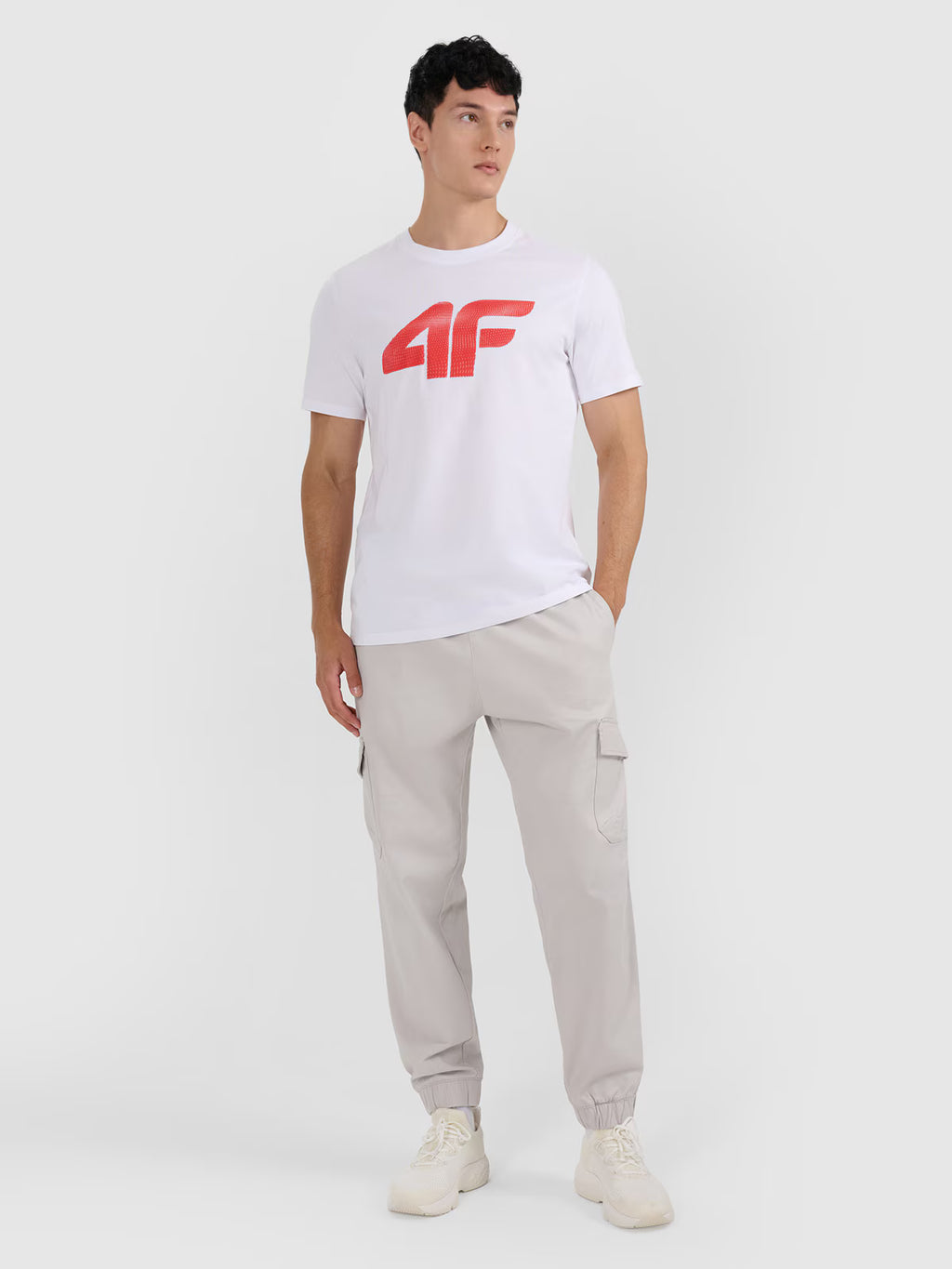 T-shirt regular z nadrukiem męski