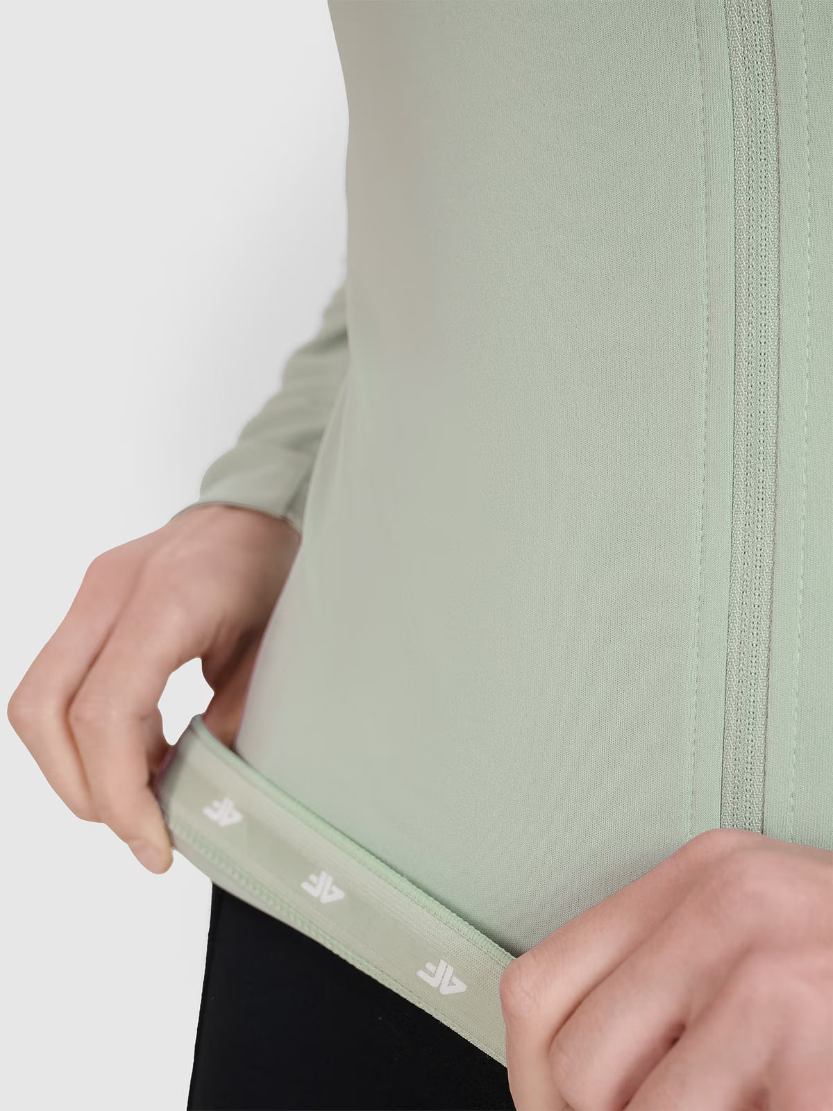 Longsleeve rowerowy rozpinany damski