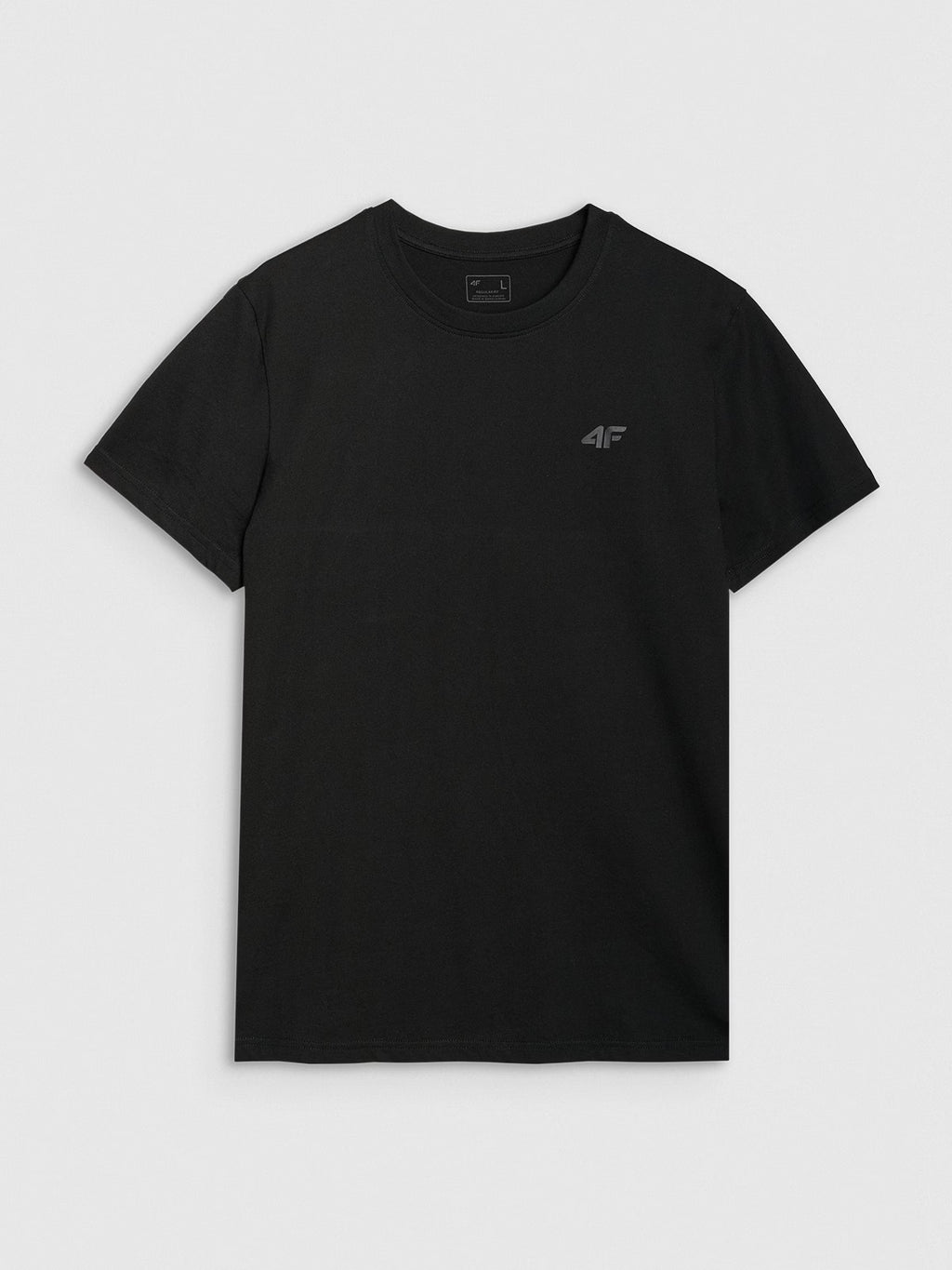 T-shirt regular gładki męski