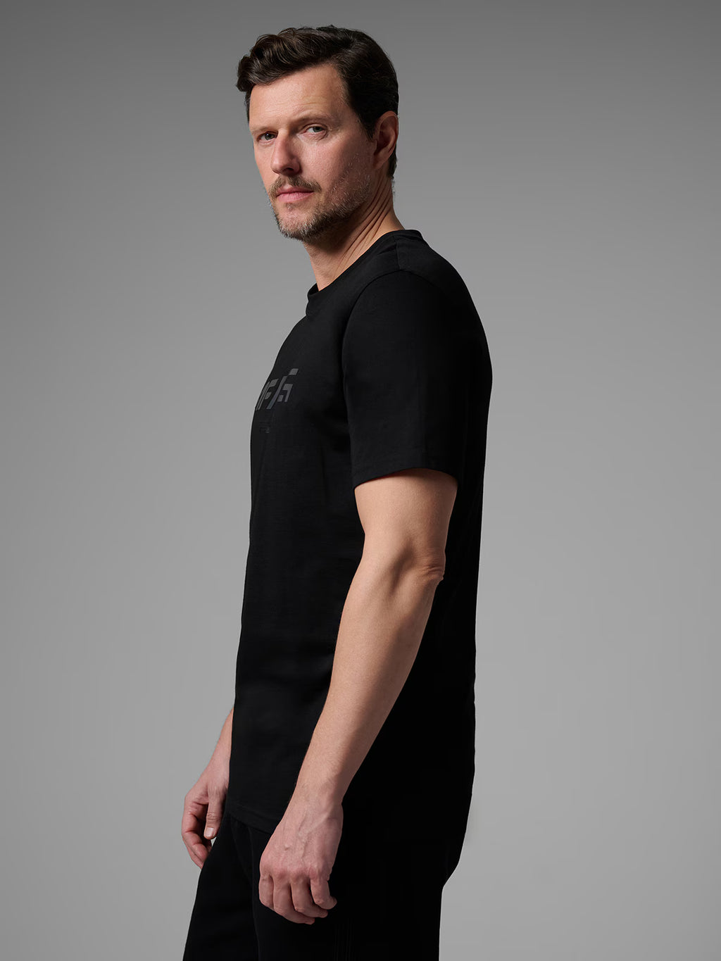 T-shirt regular z nadrukiem męski 4F x Robert Lewandowski
