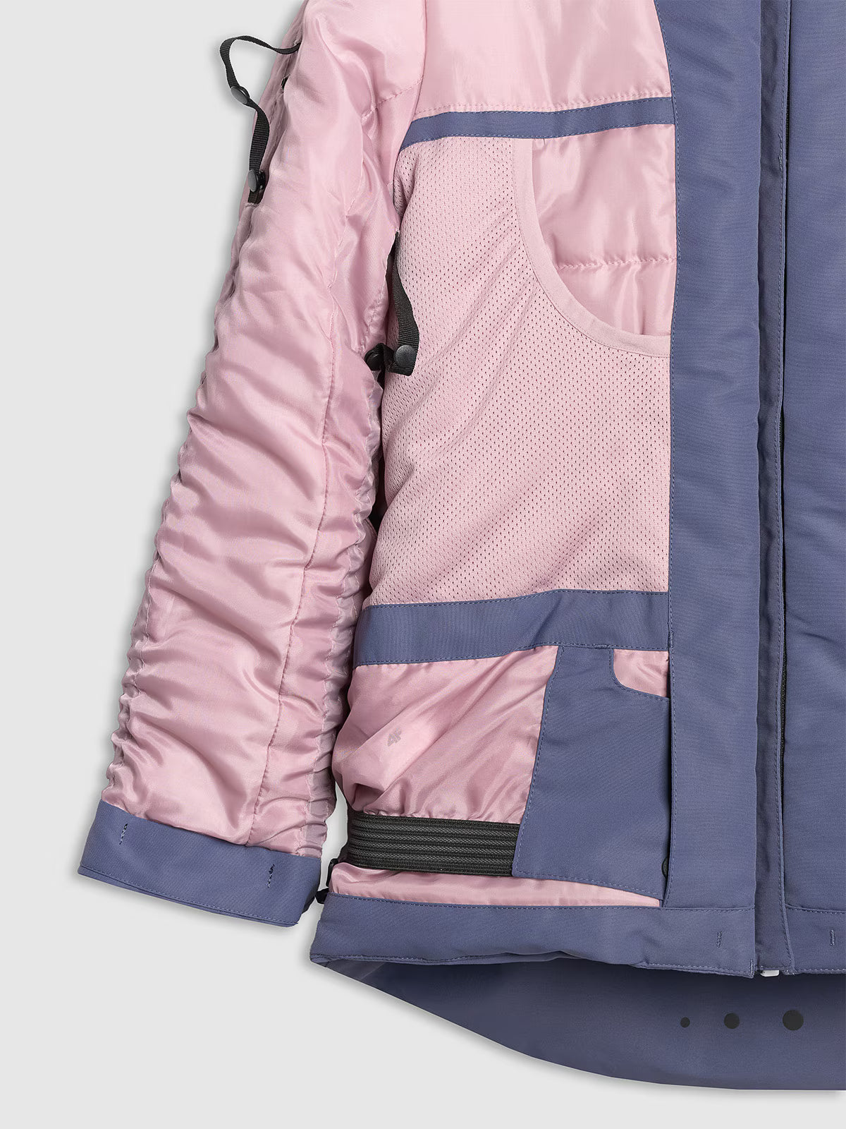 Kurtka snowboardowa membrana 8000 dziewczęca