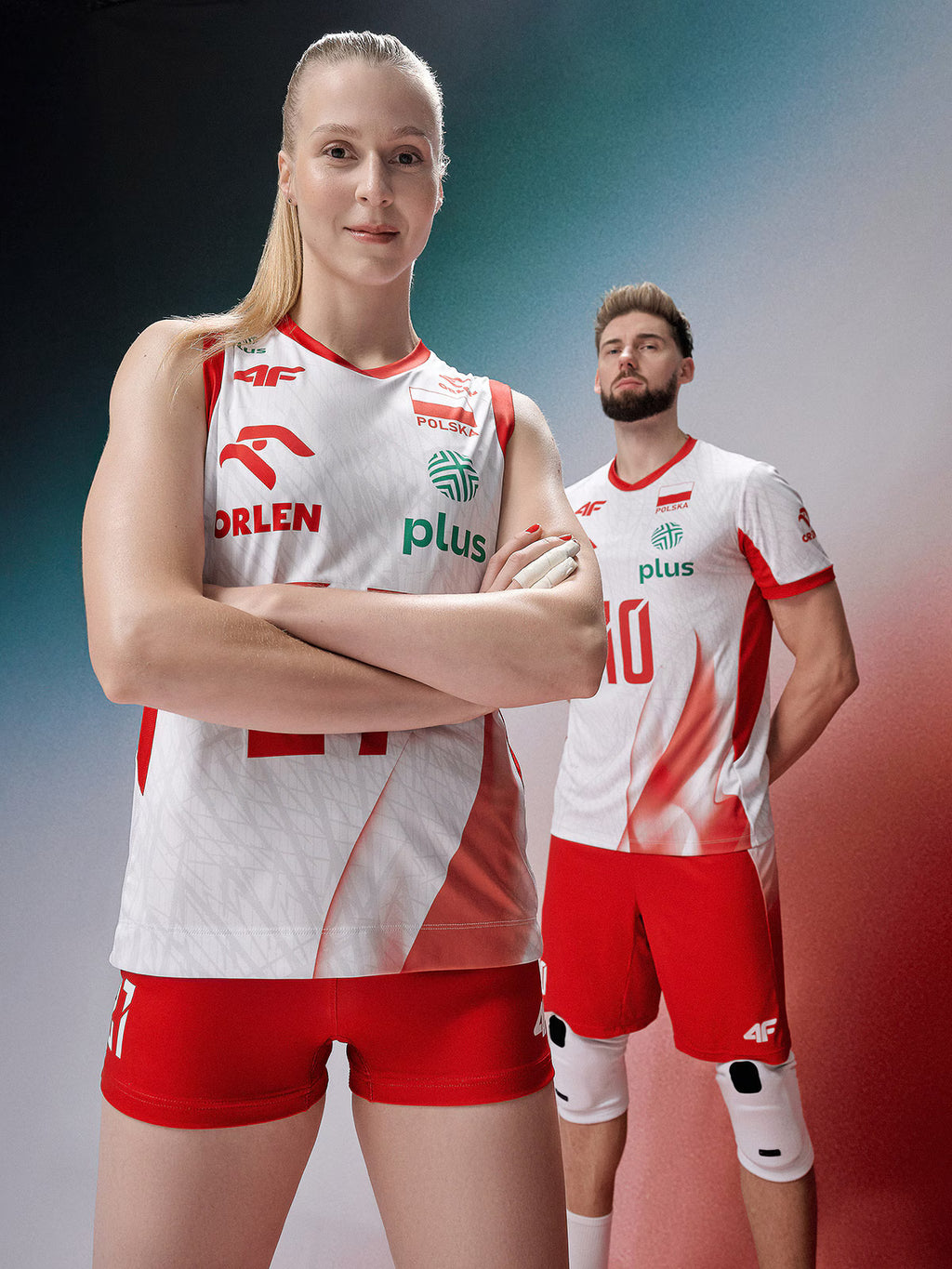Koszulka meczowa replika wyjazdowa z możliwością personalizacji damska 4F x Polska Siatkówka