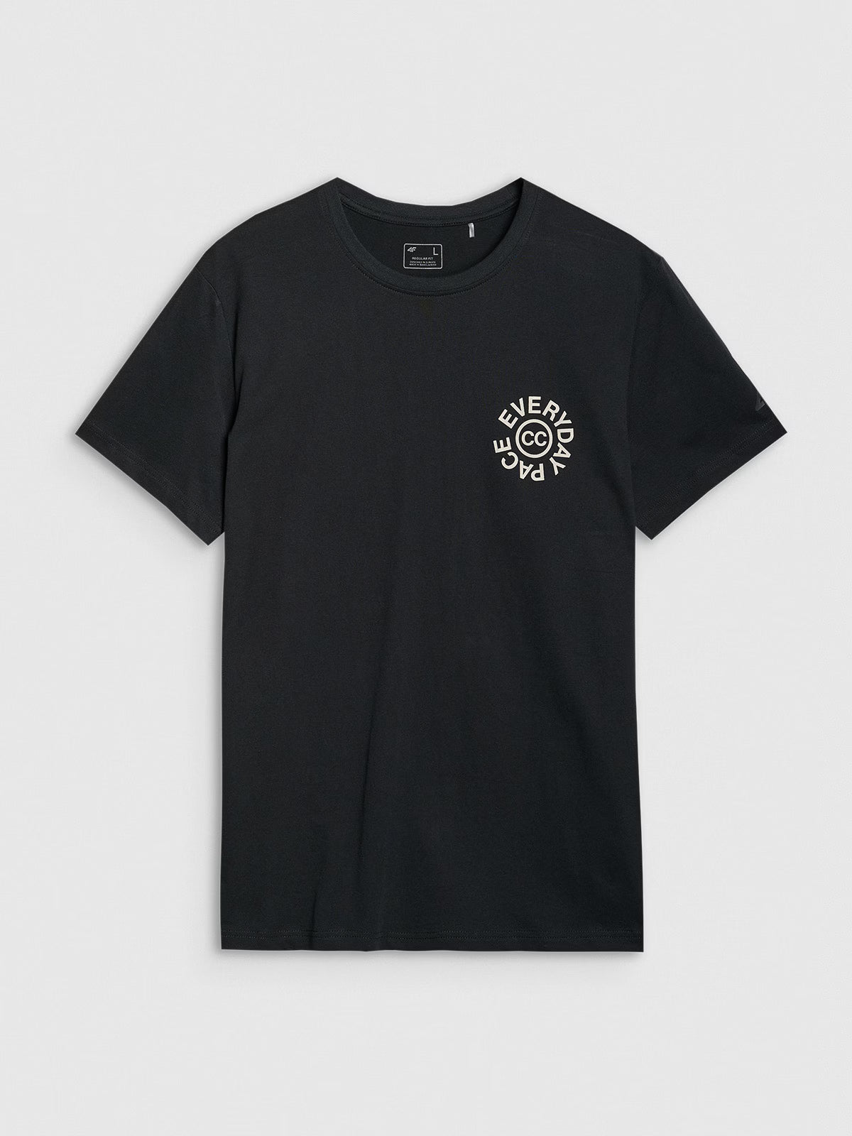 T-shirt regular z nadrukiem męski
