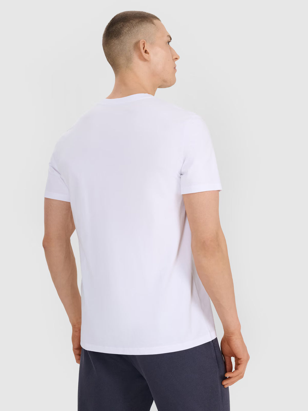 T-shirt regular z nadrukiem męski