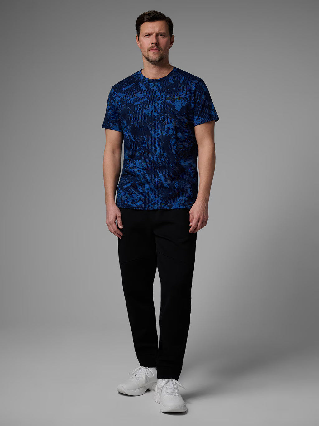 T-shirt regular z nadrukiem męski 4F x Robert Lewandowski